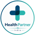 healthpartner india logo – trusted online medicine & lab test booking platform