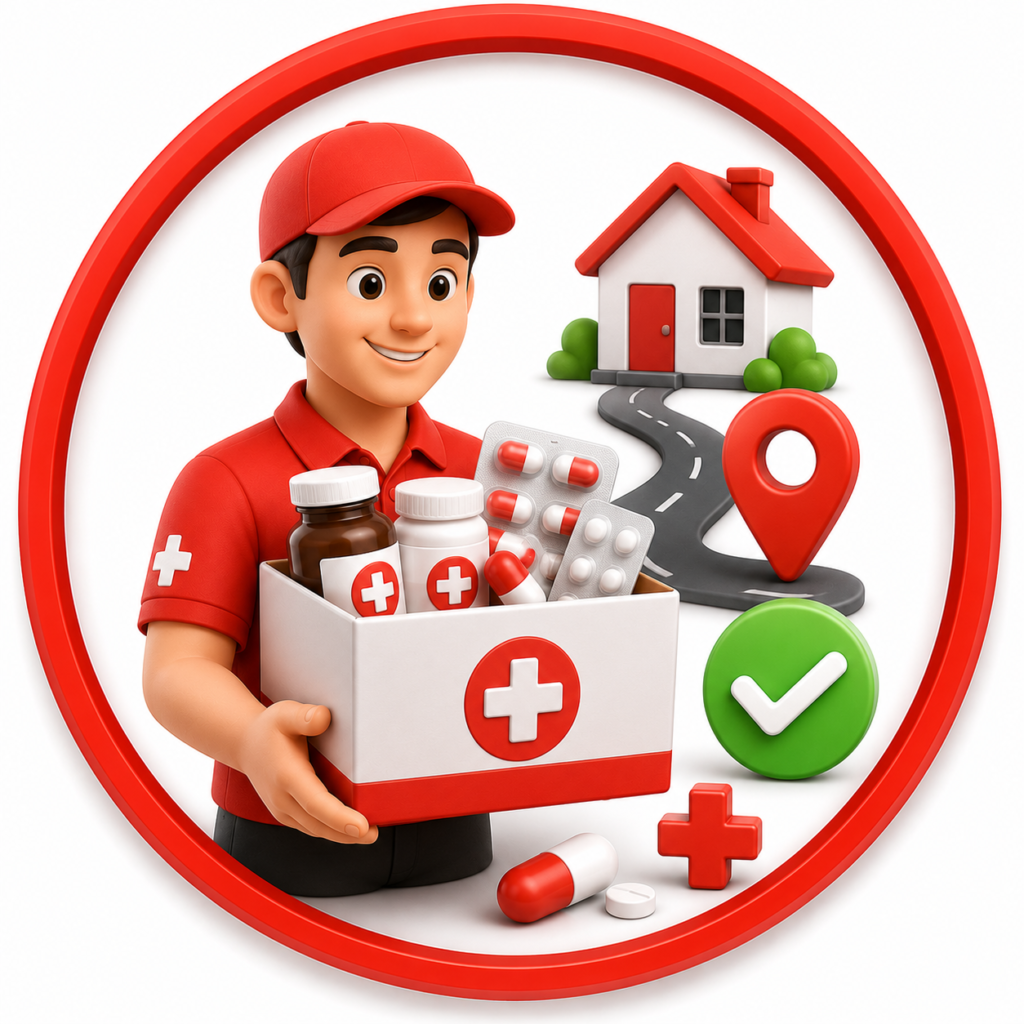 Old Home Home delivery of medicines by HealthPartner India