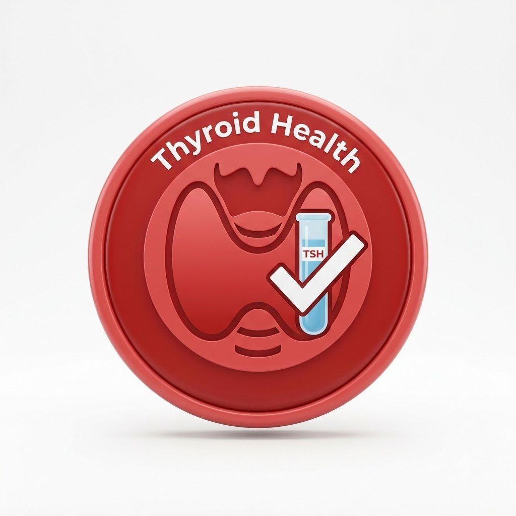 Thyroid quick facts summary infographic — symptoms, causes, TSH range and diagnosis