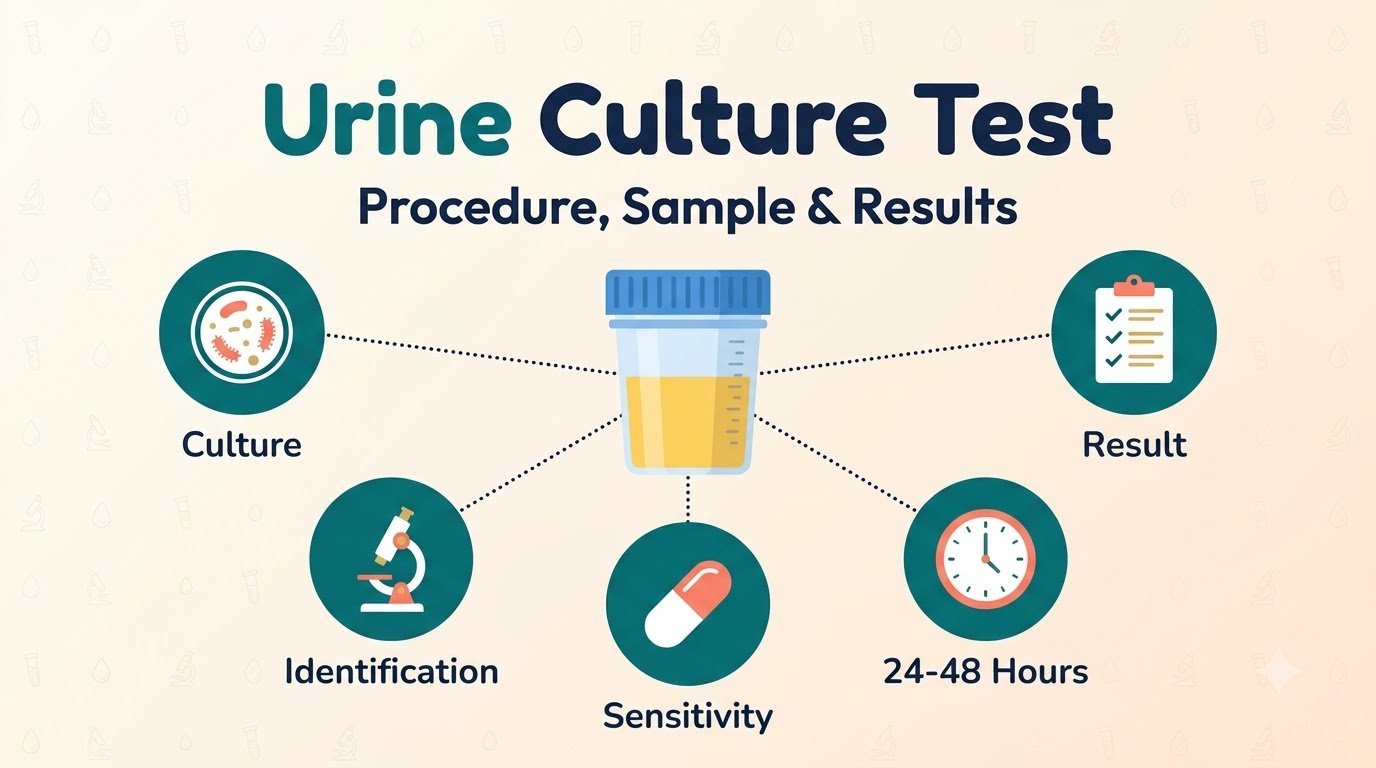 Urine culture test procedure and results guide