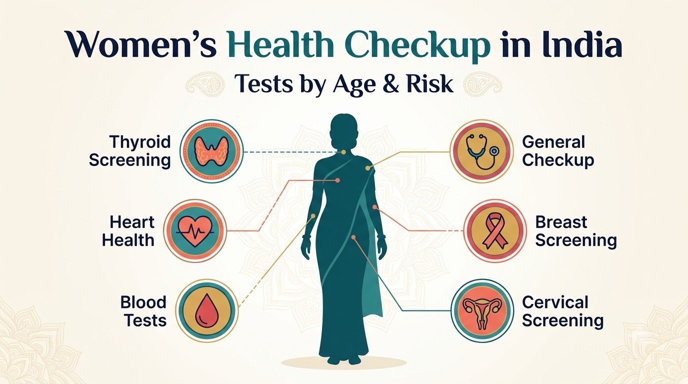 Women's health checkup and screening guide